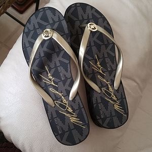Michael Kors flip flops